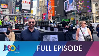 The Jason Show: Live in Times Square, meeting Corbin Bleu on "25 Words or Less"
