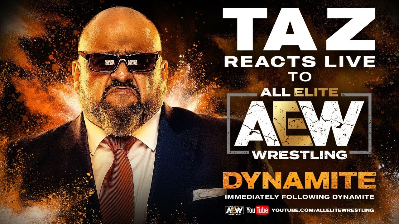 TAZ Reacts Live AEW DYNAMITE | March 25, 2020
