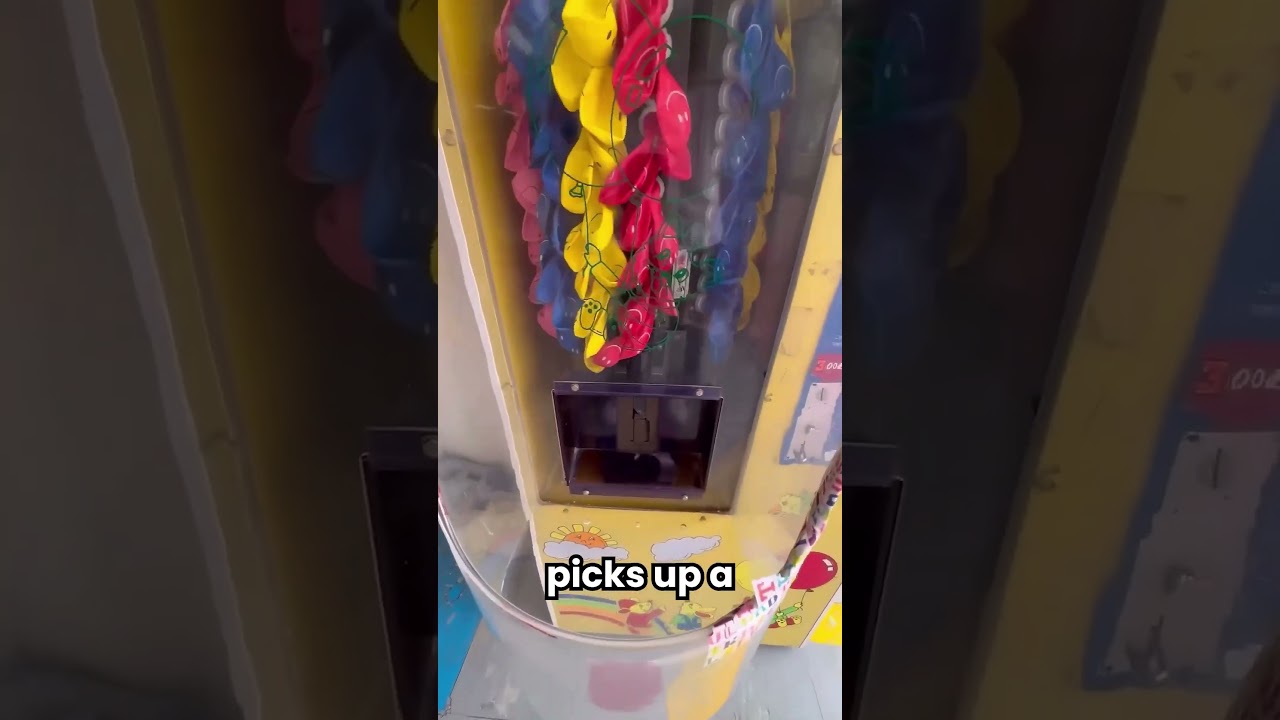 В Японии сделали эту машину для воздушных шаров специально для детей! 🎈😱 