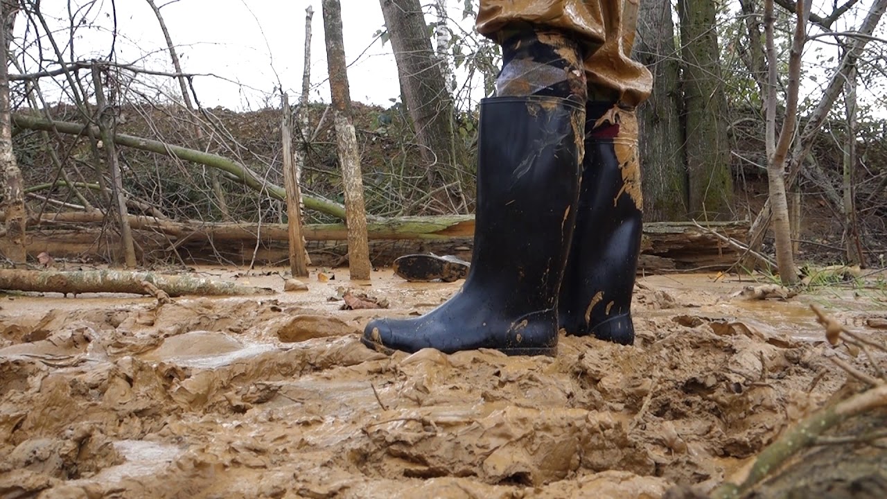 riding boots mud