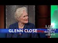 Glenn Close And Stephen Act Without Words
