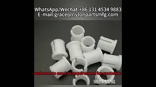 Nylon flange bushing with clip break/cluch pedal bushing POM PTFE TEFLON Plastic bushing