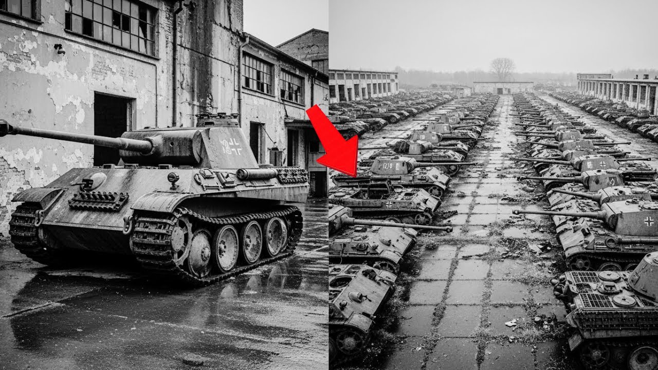 what happened to the germans tanks after ww2
