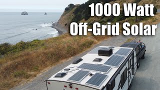 New Off Grid Solar Power System!