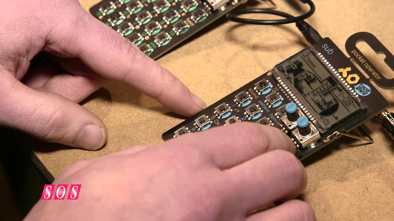 Teenage Engineering Pocket Operators - NAMM 2015