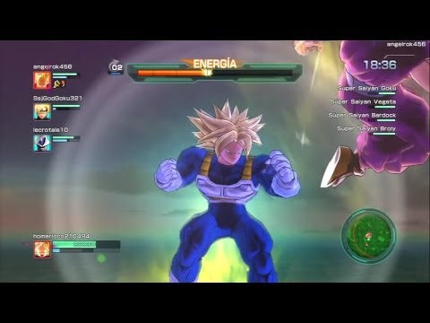 Dragon Ball Z: Battle of Z  Goku Super Saiyan 3 ONLINE gameplay 