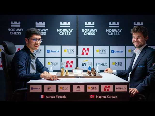 Alireza Firouzja (2754) vs Magnus Carlsen (2855)