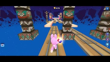 Subway Craft: Kooply Run - Gameplay Walkthrough Lovel 8 - 14  Fall Screen 