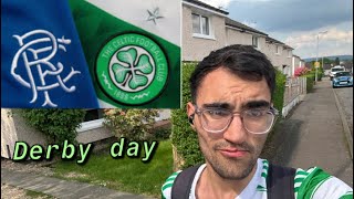 Glasgow Derby day Celtic Rangers. Pub vlog good moments caught and more