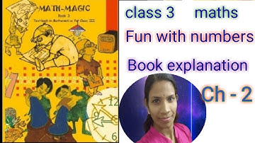 class 3 maths chapter 2 Fun with numbers explanation/Maths practice work sheet