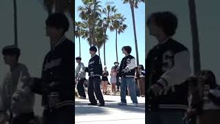 Bighit&#39;s new boy group members dancing to Mmmh by Kai #shorts