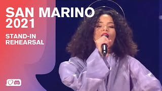 Stand-In Rehearsal - Eurovision 2021 - San Marino - Senhit & Flo Rida - Adrenalina
