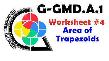 G-GMD.A.1 Worksheet #4 - Area of a Trapezoid