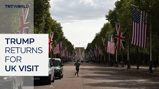 Donald Trump heads to London for second UK state visit