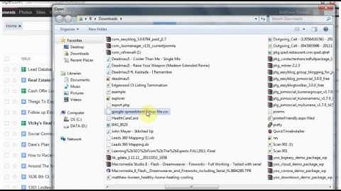 Google Spreadsheets Integration
