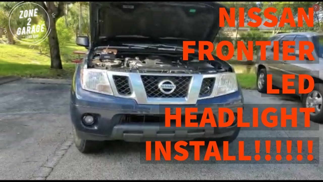 Nissan Frontier LED Headlight Install