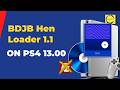 PS4 Firmware 13.00 HEN Activation Using BDJB Hen Loader without FTP