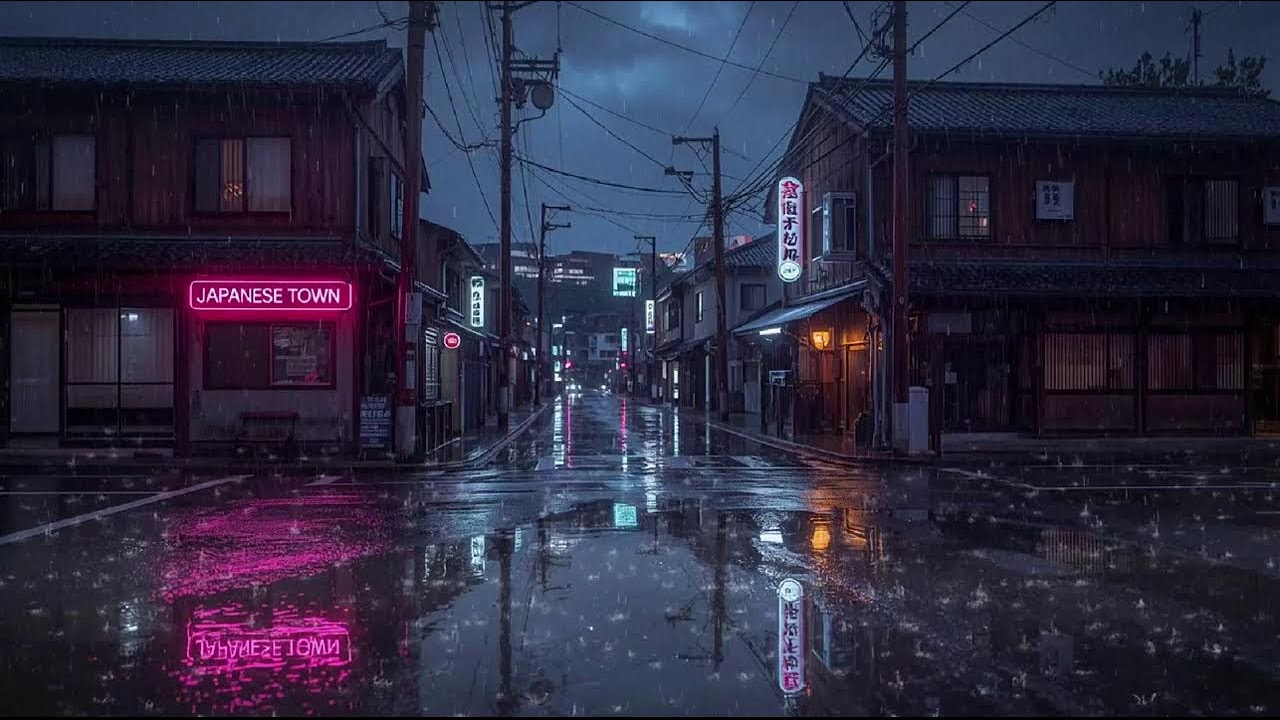 Tokyo Midnight Rain 🌧️ Lofi HipHop Beats for Focus, Study & Night Vibes #48