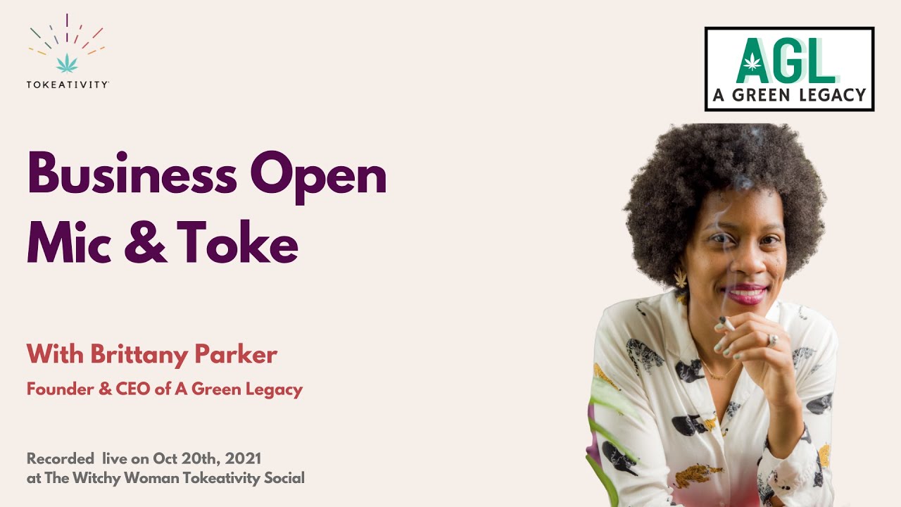 Business Open Mic & Toke with Brittany Parker