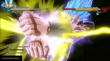 Custom Gogeta Blue Stamina Break Combos