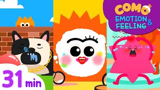 Emotion & Feeling with Como | Learn emotion 31min | Cartoon video for kids | Como Kids TV
