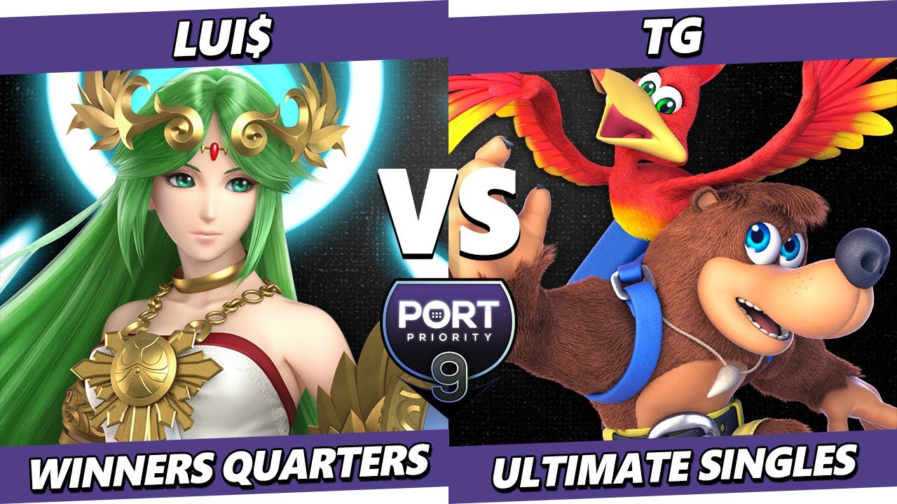 Port Priority 9 - Lui$ (Palutena) Vs. TG (Banjo Kazooie) Smash Ultimate - SSBU
