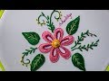 Hand Embroidery: Buttonhole stitch flowers | Bordados a mano: Flores en punto ojal | Artesd'Olga