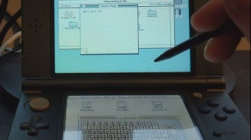Mini vMac 3DS WIP Keyboard Demo