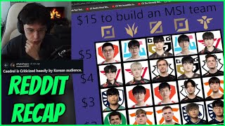 MSI $15 Budget Challenge, KR Reactions To Caedrel's Player Tier List & Faker Swarmed At Airport