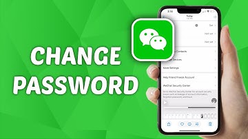 How to Change Password on WeChat