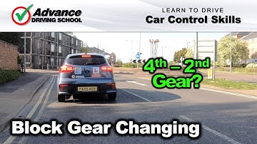 Block Gear Changing In A Manual Car  |  Car Control Skills
