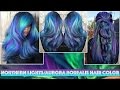 Northern Lights/Aurora Borealis Hair Color