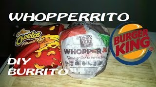 Flamin Hot Mac n Cheetos Whopperrito?! | DIY Burrito