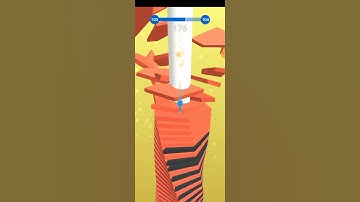 Stack Ball 3D: Crash Platforms Level 103 Gameplay Shorts #Gameplay #Shorts