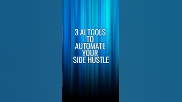 3 AI Tools to Automate Your Side Hustle 💡 | SystemGenius AI