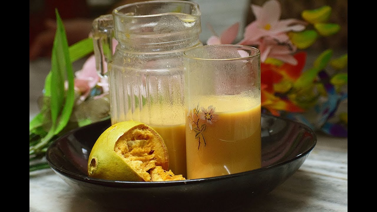 Bel Ka Sharbat/Wood Apple Shake Recipe! | Cookery Bites