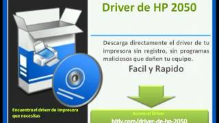 Descargar Driver de HP 2050 ¿Donde descargar en forma directa? - YouTube