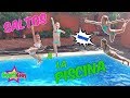 SALTOS A LA PISCINA | Jumps to the swimming pool DivertiGuay