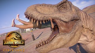 New T-Rex Eats Great Human - Jurassic World Evolution 2
