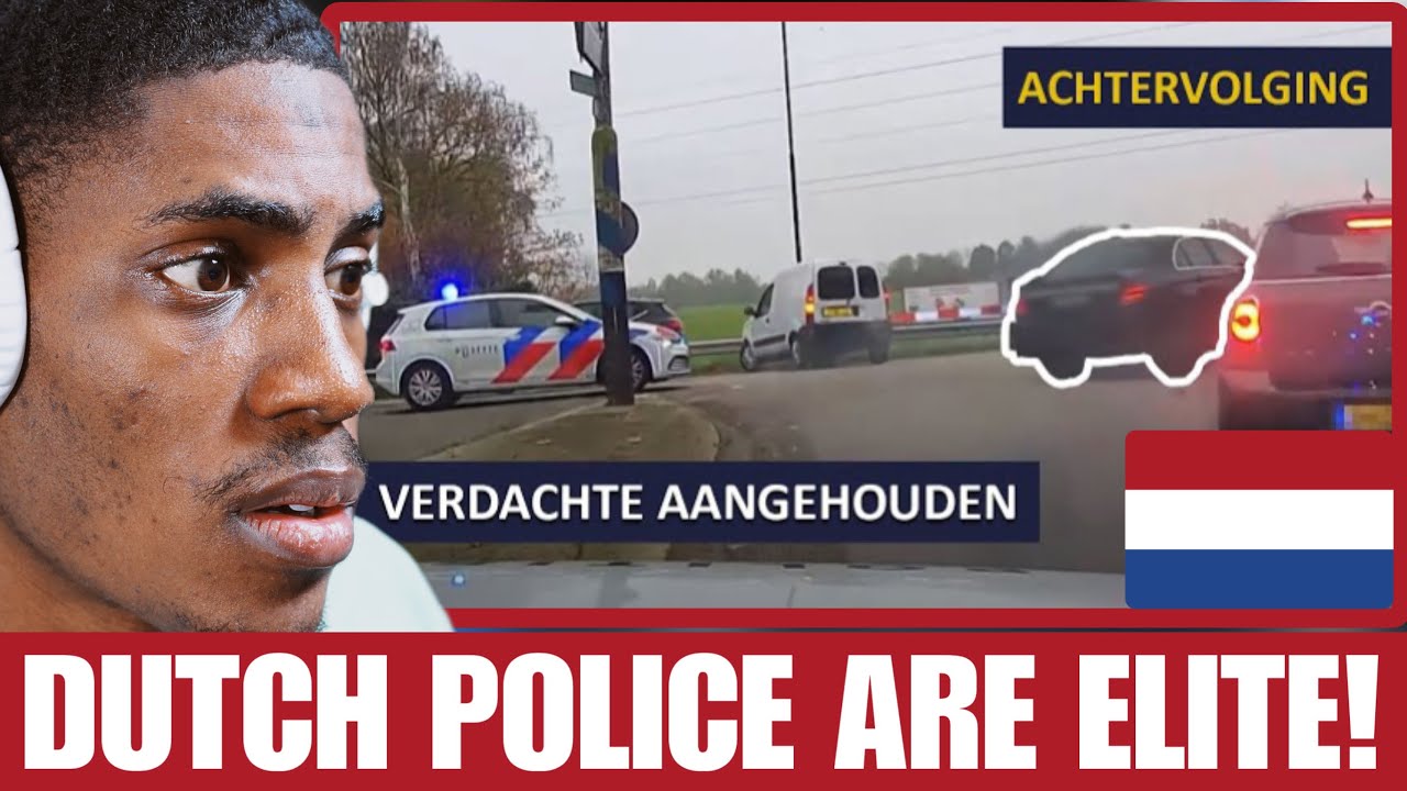 Американец отреагировал на самую интенсивную погоню голландской полиции за всю историю