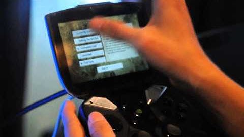 NVIDIA Project Shield Hands-on 1