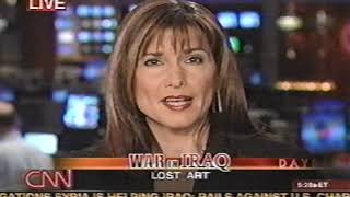 News coverage during the US invasion of Iraq, April 10-13 2003 part 4 - CNN