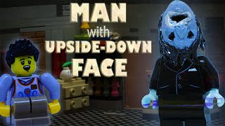 The MAN with UPSIDE-DOWN FACE horror LEGO stop motion BRICKFILM