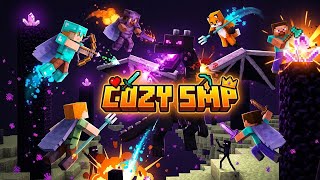 DEFEATING WORLD ENDERDRAGON | COZY SMP EP 0.75 (stress test)