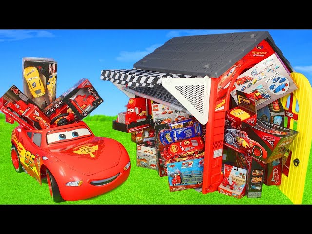 Cars 3 Garage Playhouse for Kids class=