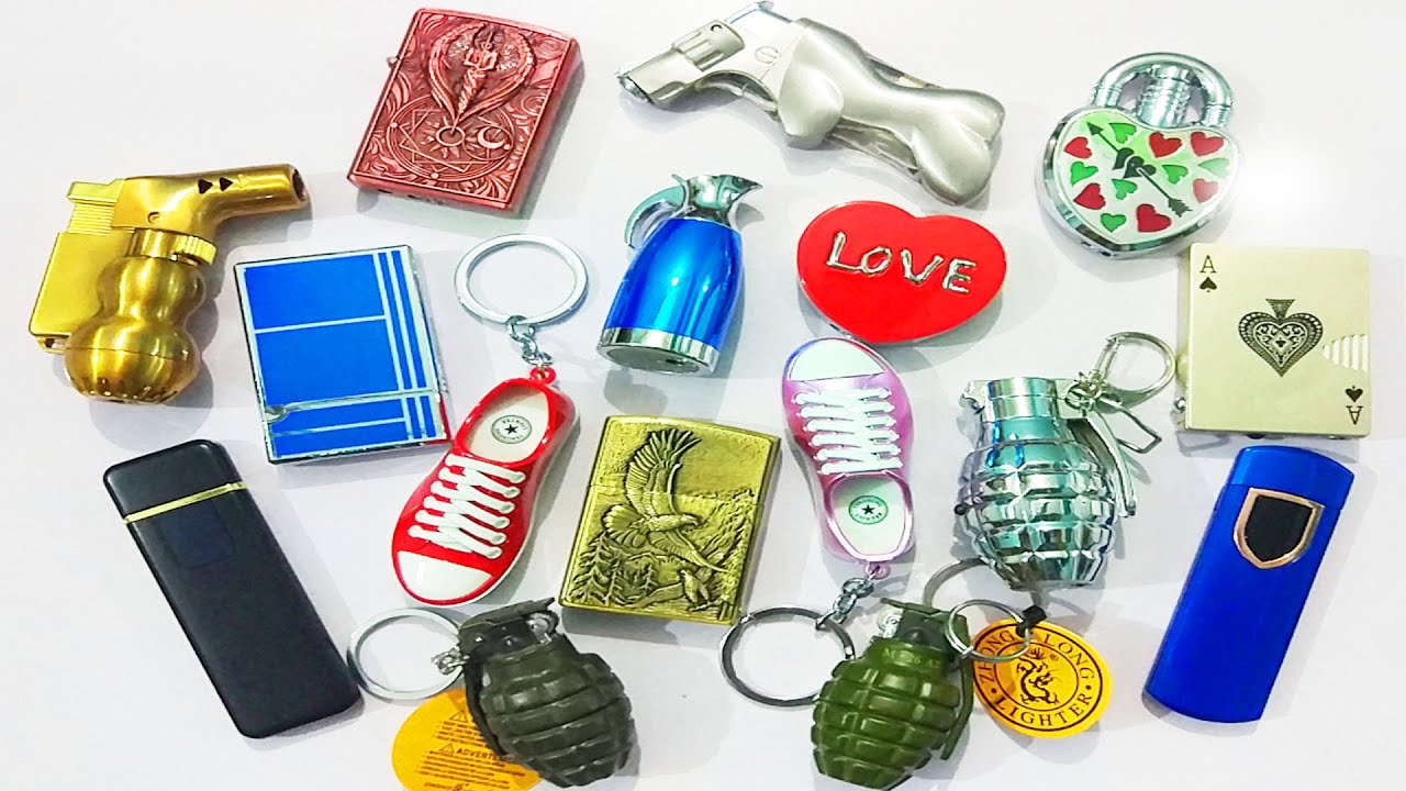 20 Awesome Lighter Collection ! Best Lighter Collection!! YouTube