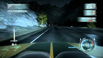 NFS The Run Platinum Medal 2:44.77 "Tioga Run" National Park Challenge Dodge Challenger SRT8