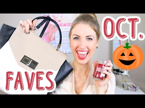 OCTOBER FAVORITES || Candles, Makeup, Music, Accessories