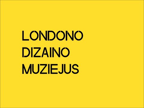 Video: Dejanas Sudjičius Yra Naujasis Londono Dizaino Muziejaus Direktorius