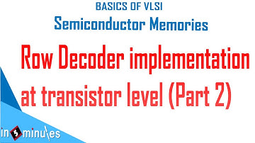 Module4_Vid68_Row Decoder implementation at transistor level (Part 2)